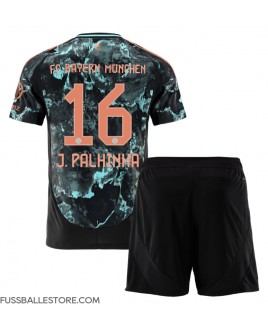 Günstige Bayern Munich Joao Palhinha #16 Auswärts Trikotsatzt Kinder 2024-25 Kurzarm (+ Kurze Hosen)